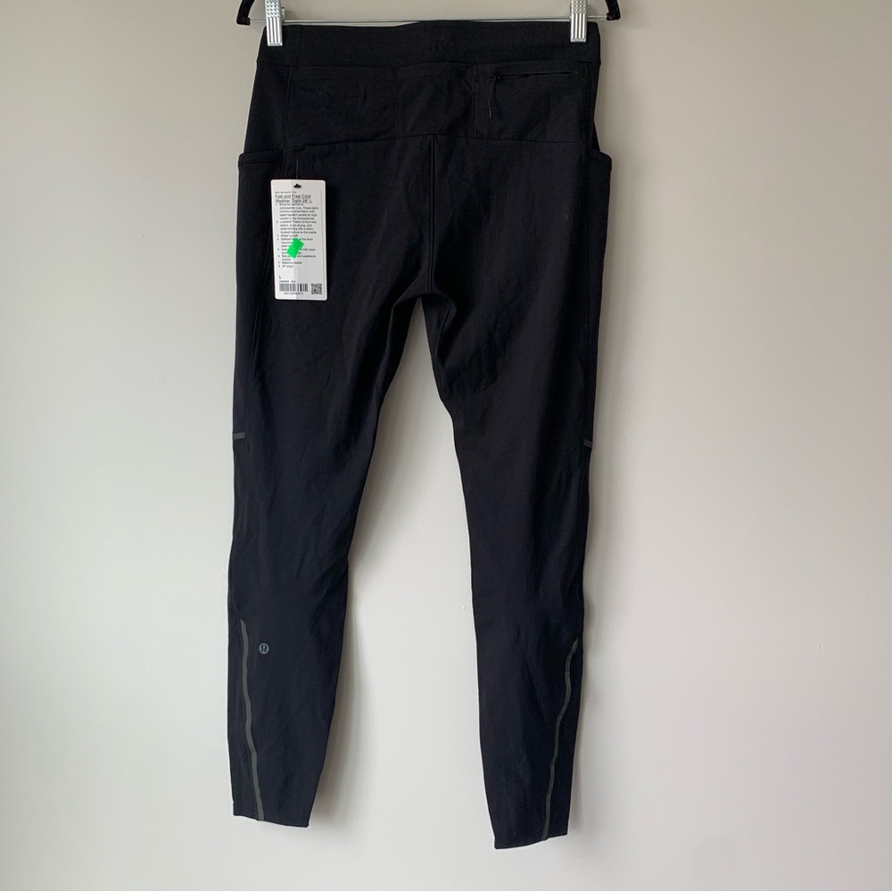 lululemon athletica Fast and Free Cold Weather 28” Running Pant Jogger Size L - Picture 11 of 14